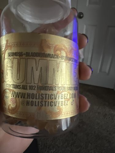 Customer photo review of Organic Sea Moss Gummy Bears