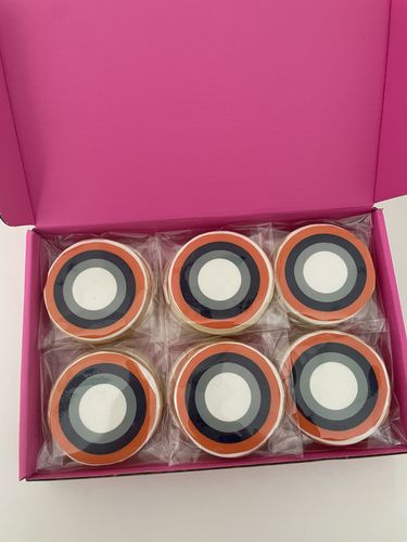 Customer photo review of Custom Logo Cookies