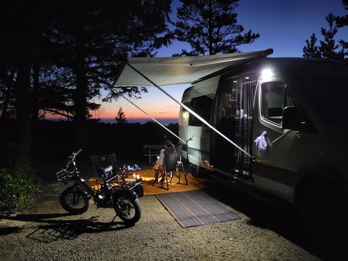 Customer photo review of Sprinter 2019+ - Front Door Shades (set)