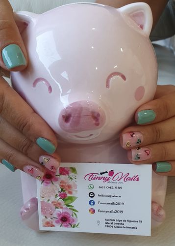 Customer photo review of Fiber base coat "Studios Didier" Octagon, 8ml