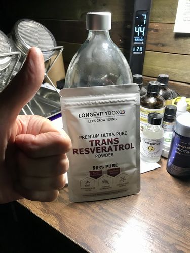 Customer photo review of Pure Trans Resveratrol Supplement Capsules