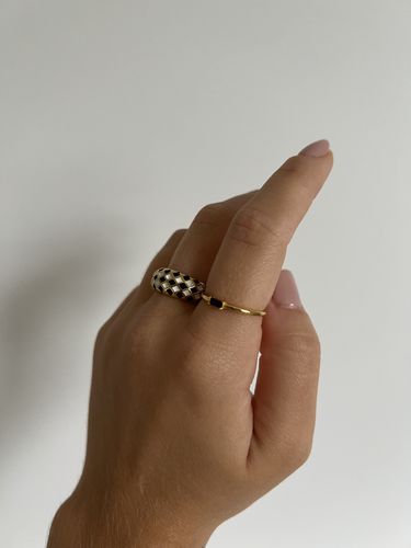 Customer photo review of Dawn Ring - Gold Vermeil