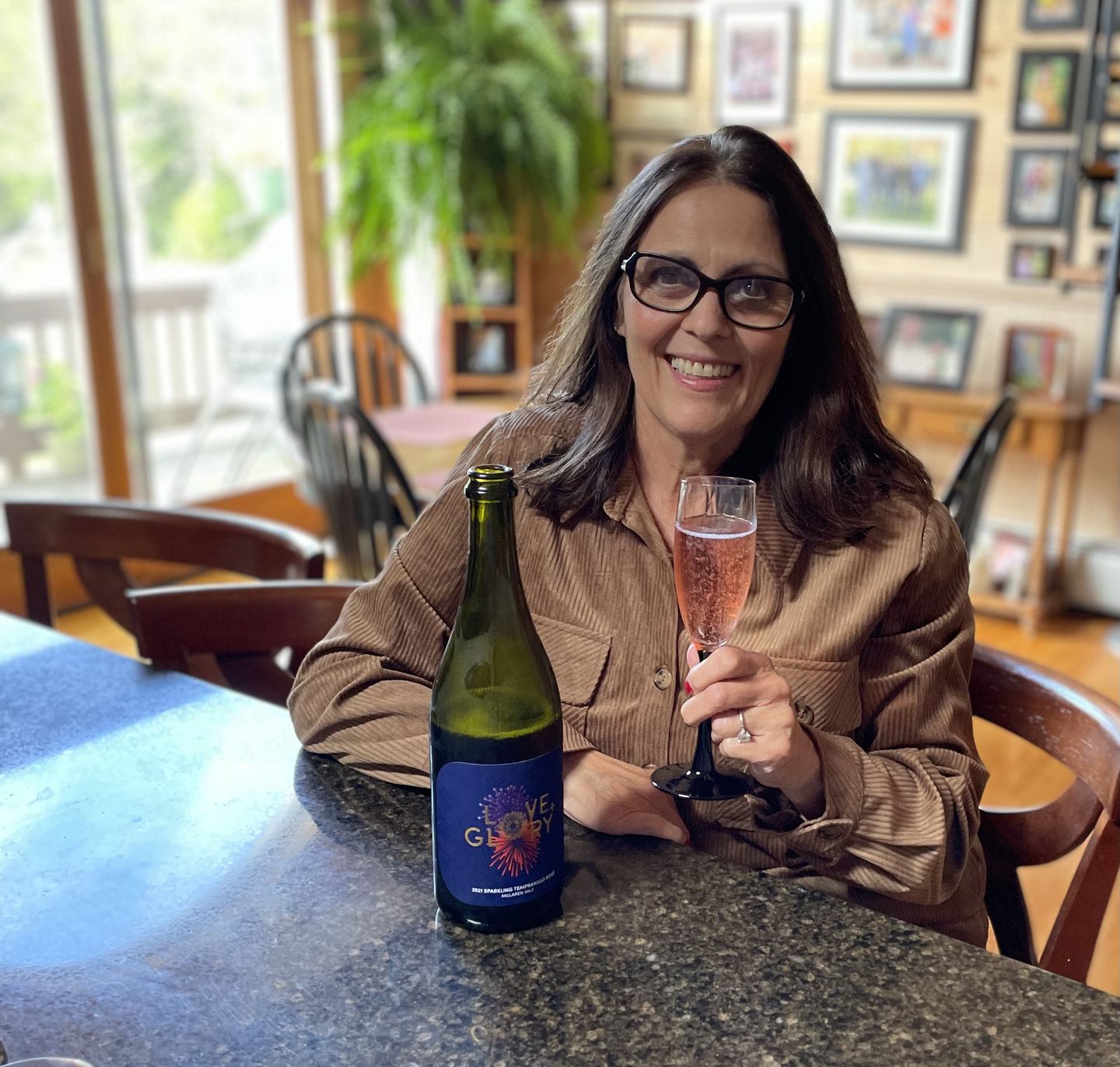 Customer photo review of Sparkling Tempranillo Rosé Pack