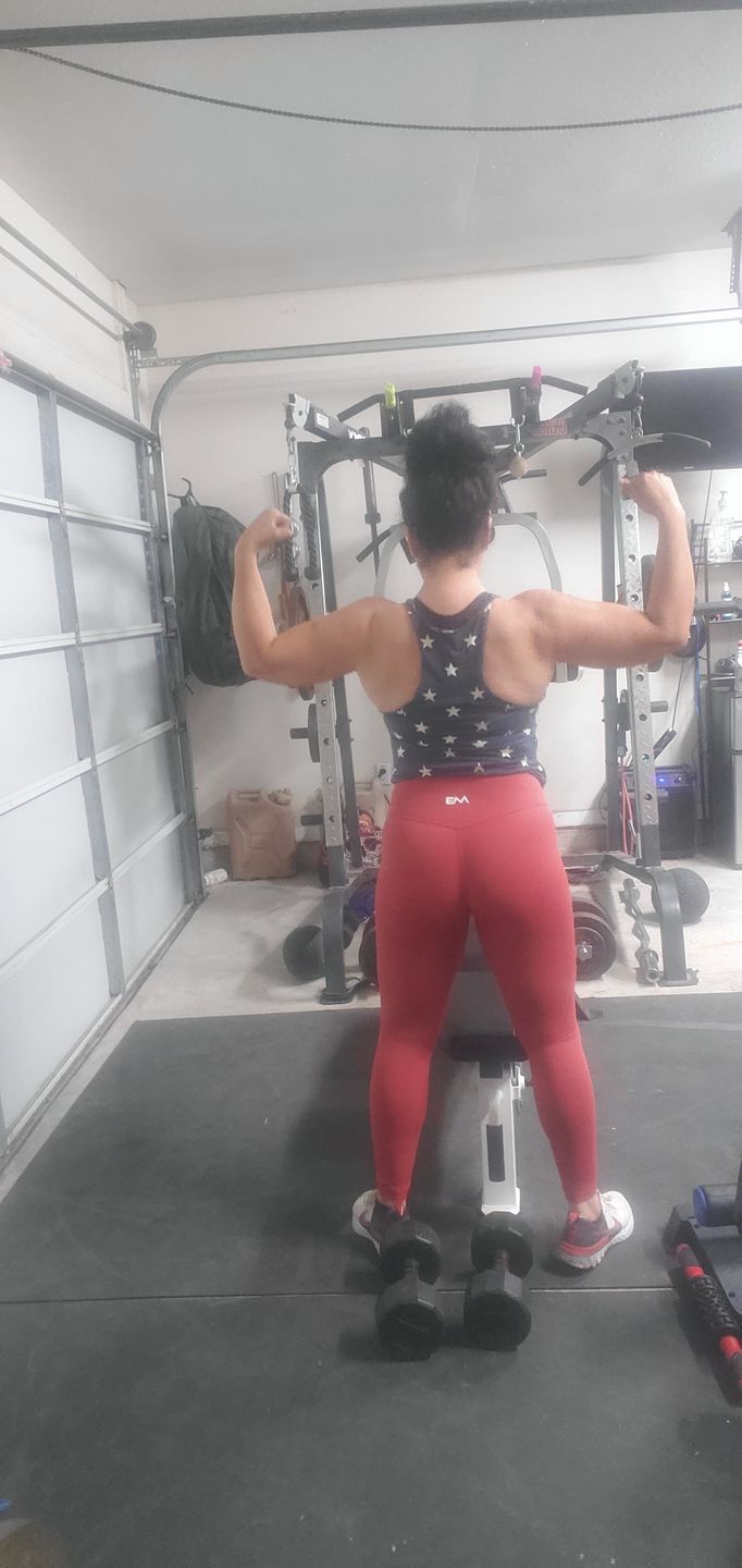 Customer photo review of Butter Leggings - Currant