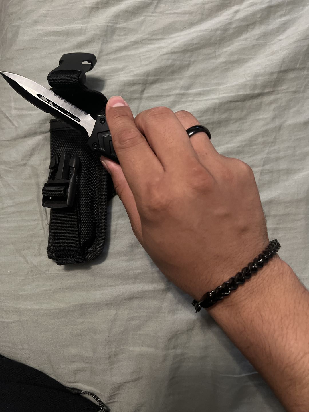 Customer photo review of Black VF-1 D/A OTF (Multiple Blade Styles Available)