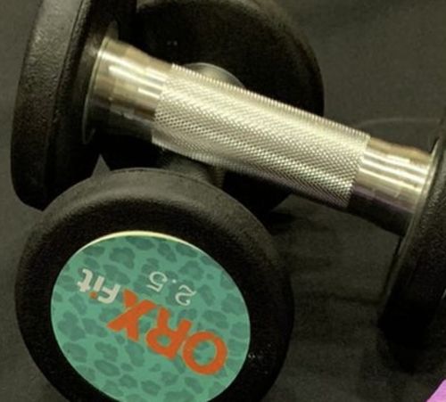 Customer photo review of Mancuerna 2,5KG Print Turquesa