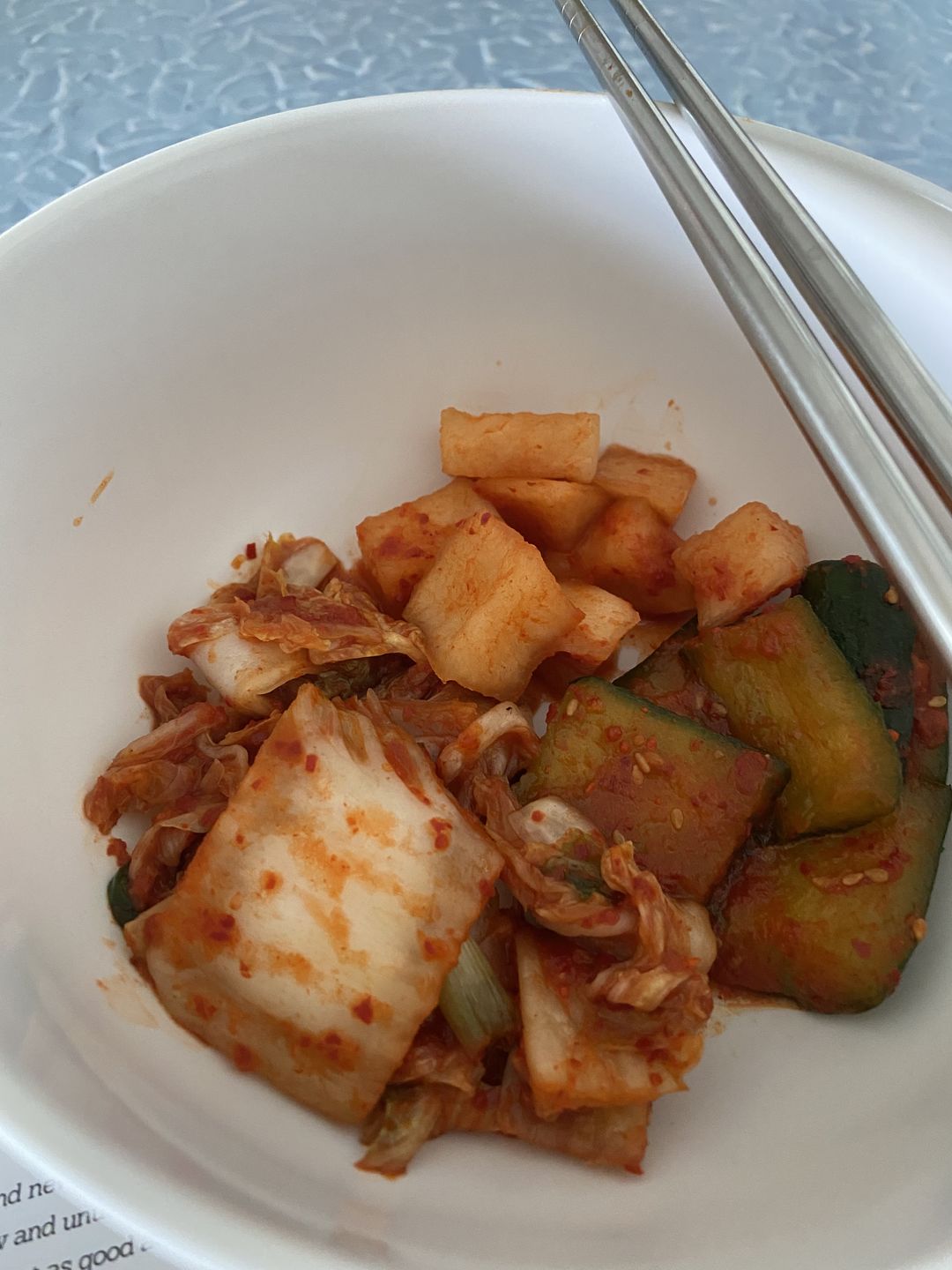 Customer photo review of JIN "Cucumber" Kimchi