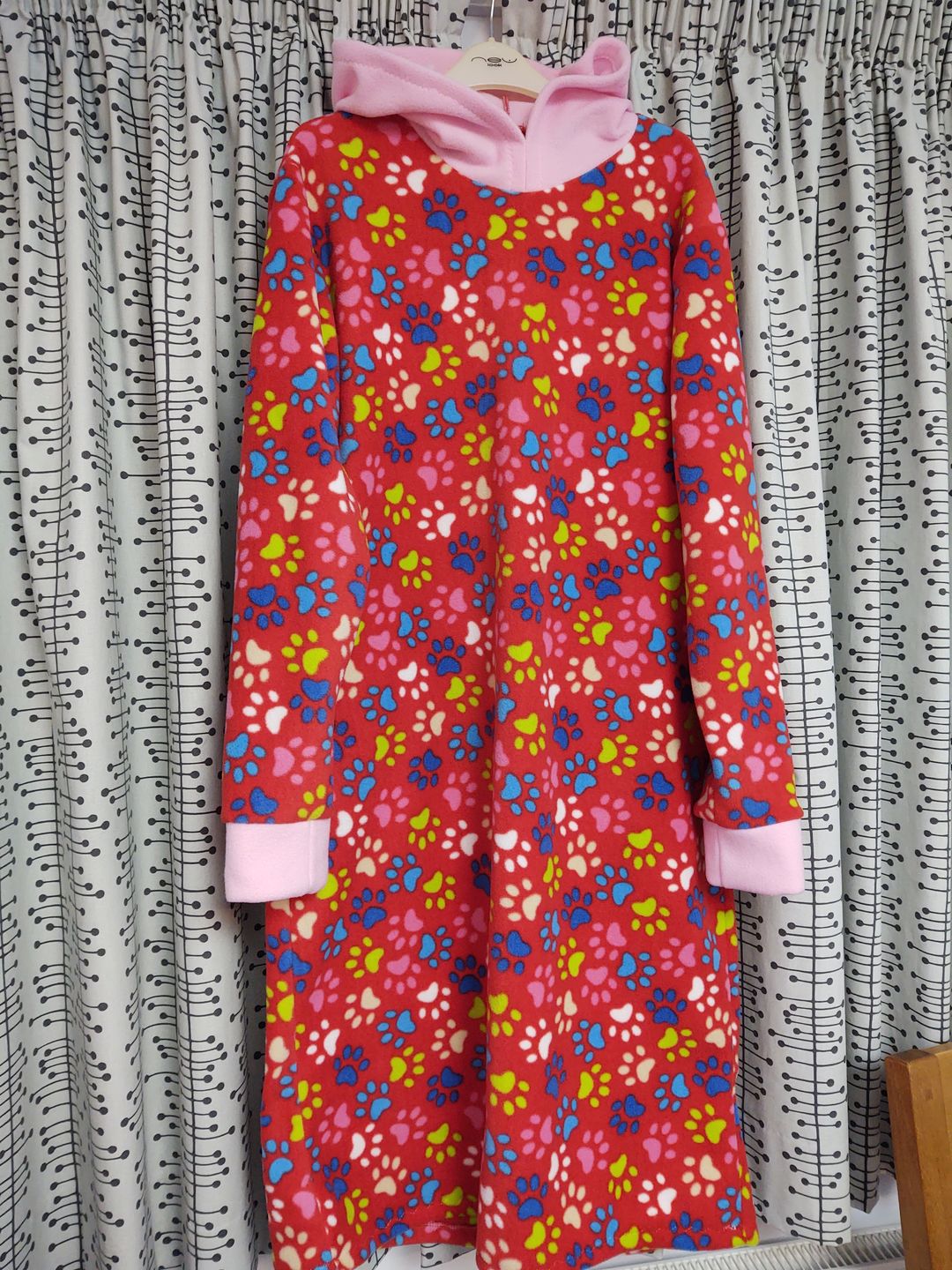 Customer photo review of Plain Fleece/Sweatshirt Remnants