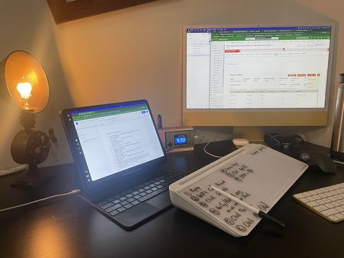 Customer photo review of DeskBoard Buddy™