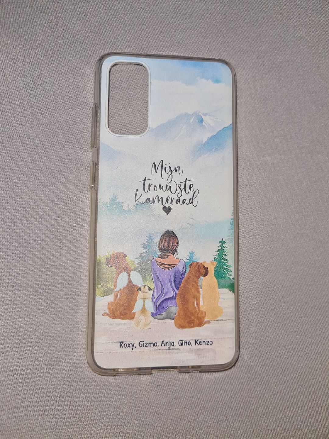 Customer photo review of Onderweg met huisdier - Gepersonaliseerd Telefoonhoesje