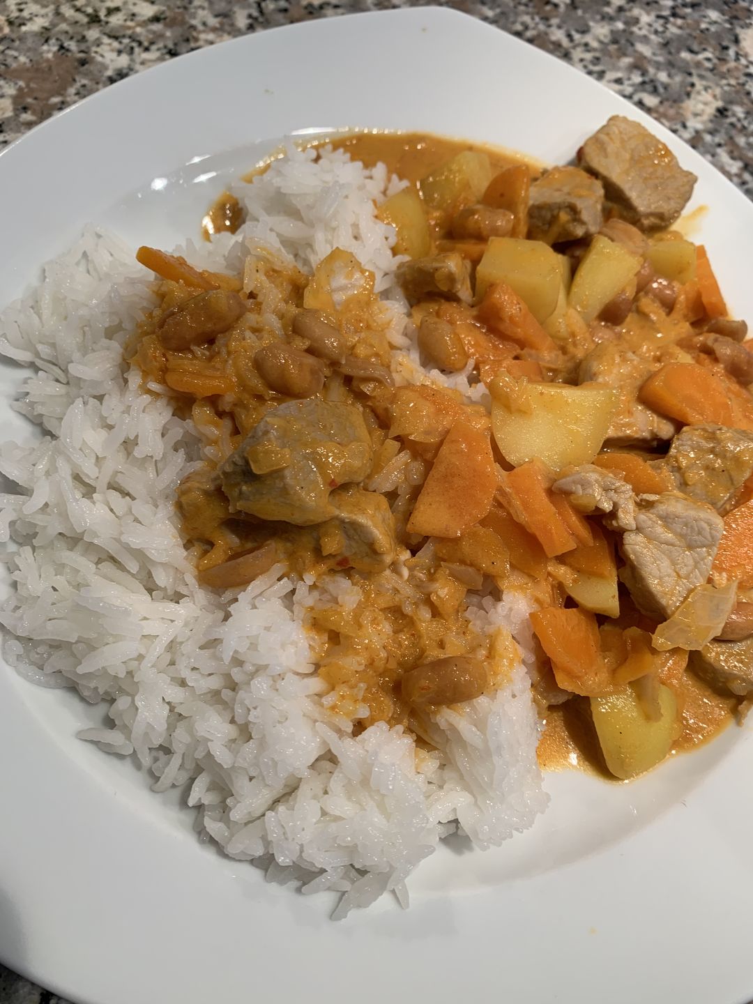 Customer photo review of Massaman Curry Kochbox (für 3-4 Portionen) in der Schilfgrastasche