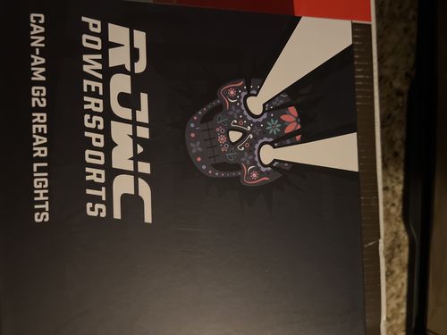 Customer photo review of LED Rear lights for Can Am G2 Rear Light