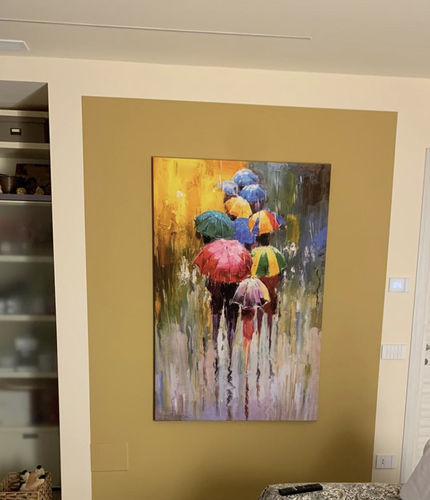 Customer photo review of Passeggiata sotto la pioggia