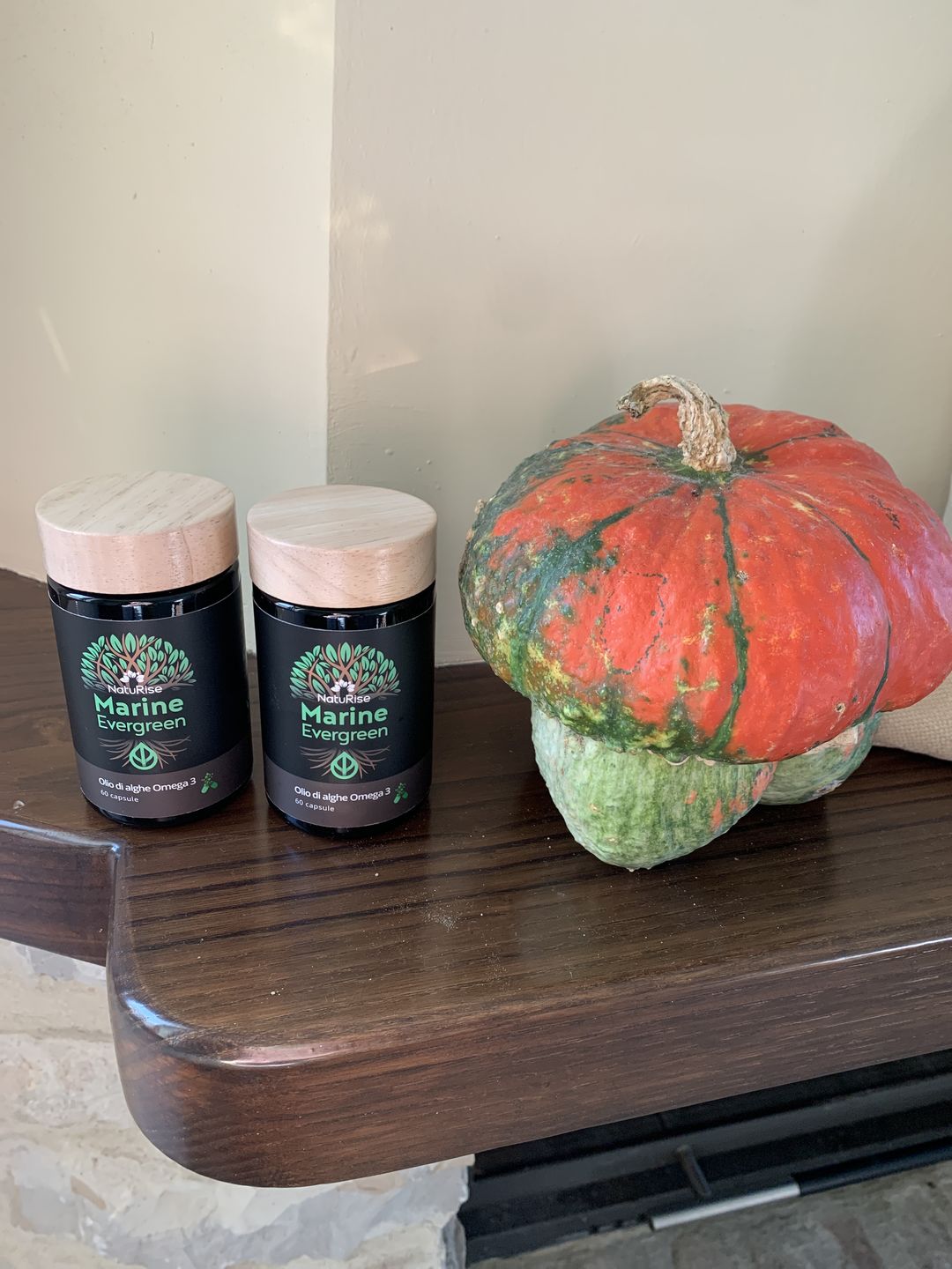 Customer photo review of Olio di alghe Omega 3 (60 capsule)