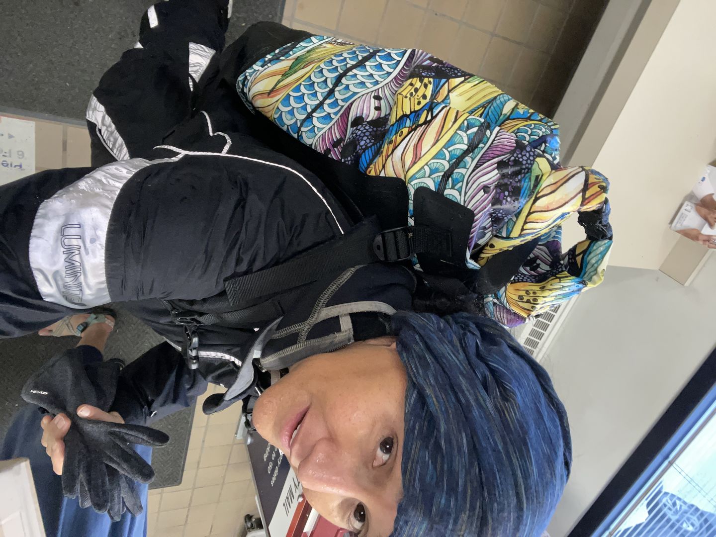 Customer photo review of Kaleido King Backpack Dry Bag