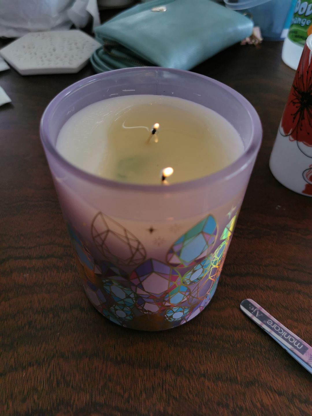 Customer photo review of Aurora Borealis (Candle)