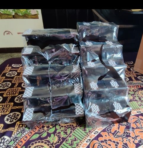 Customer photo review of Wooden 5 Step Deity / Pooja Stand With Lamp Stand Set (Pair)