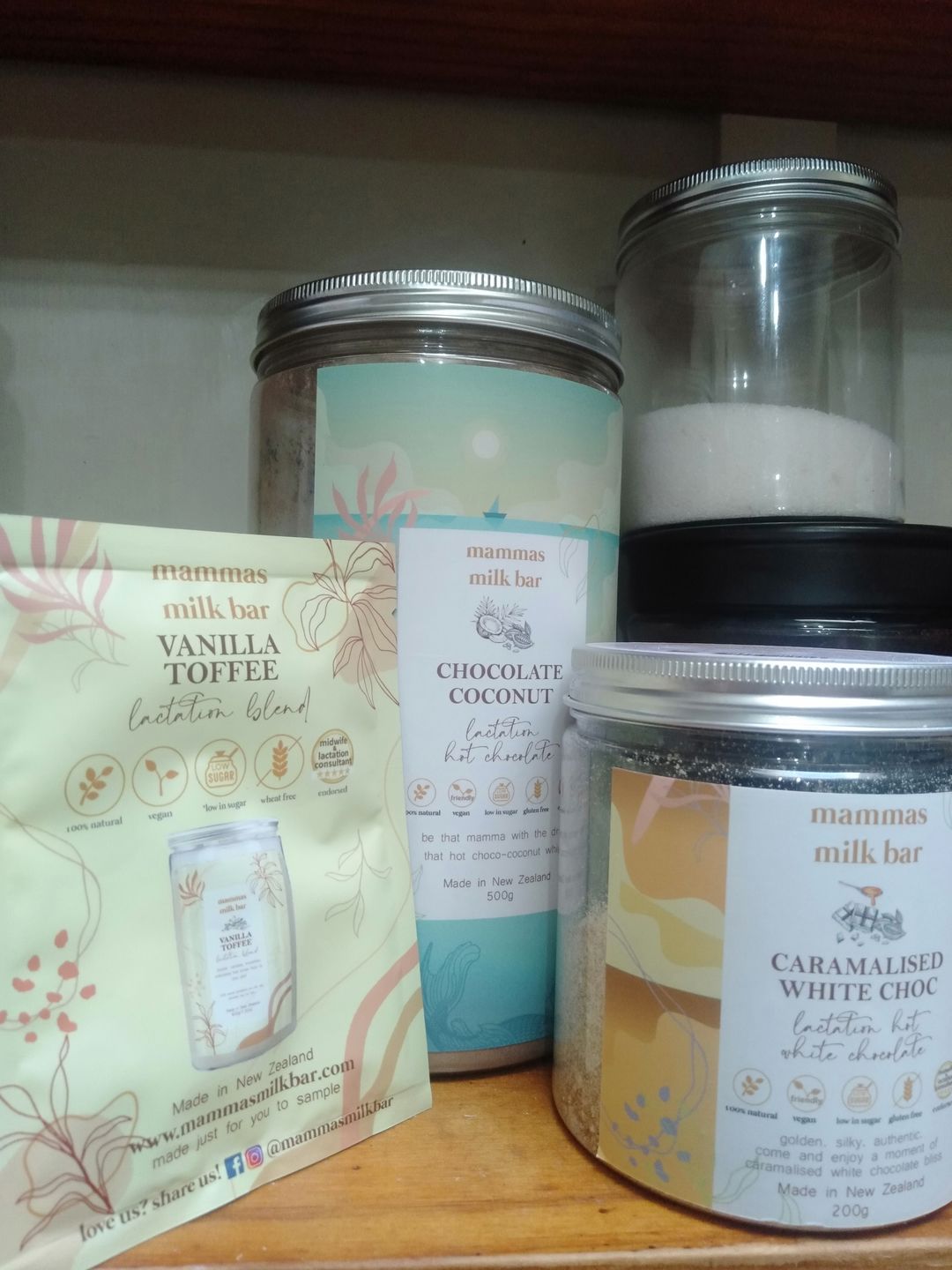Customer photo review of Lactation Caramelised White Hot Chocolate
