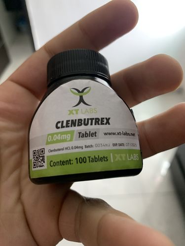 Customer photo review of Clenbutrex | Clembuterol 40mcgs 100 tabletas