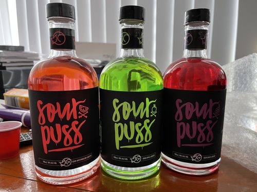 Customer photo review of 3 Pack SOUR PUSS + T-SHIRT