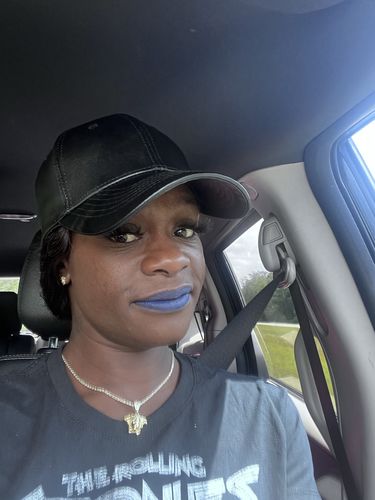 Customer photo review of *NEW* 14k Moon Ice Choker W/ Versace Pendant And Earrings JTJ™ -