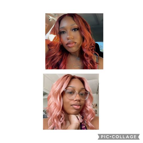 Customer photo review of Create Your Own Custom Wig
