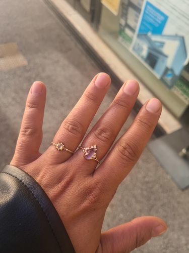 Customer photo review of Bague "Prestige" en Améthyste