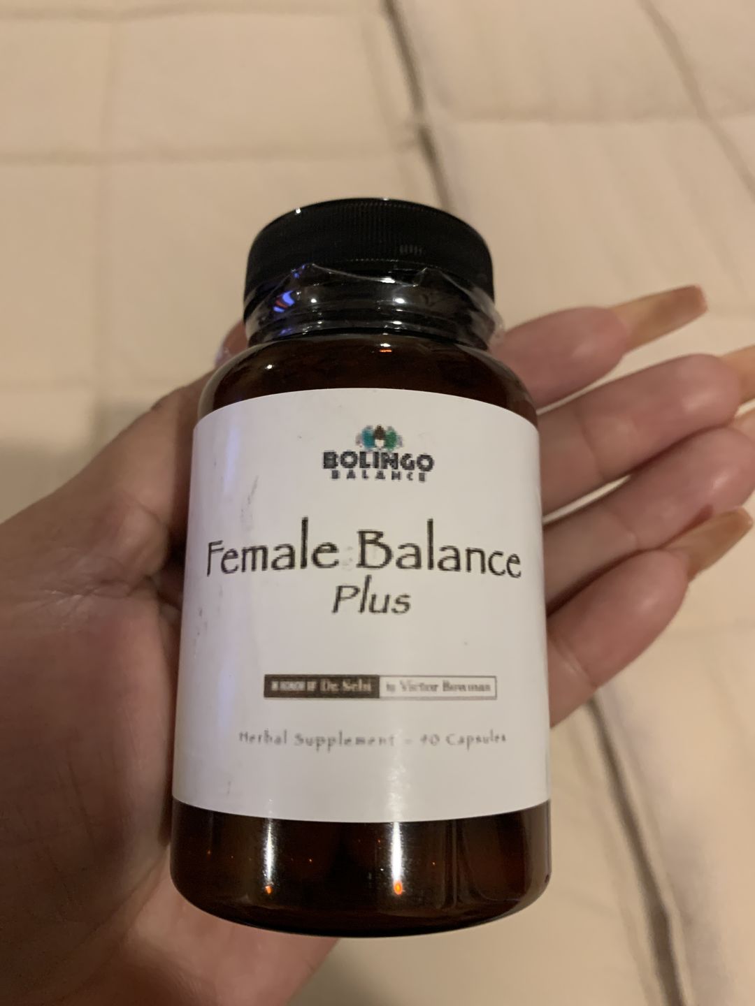 Customer photo review of Female Balance Plus