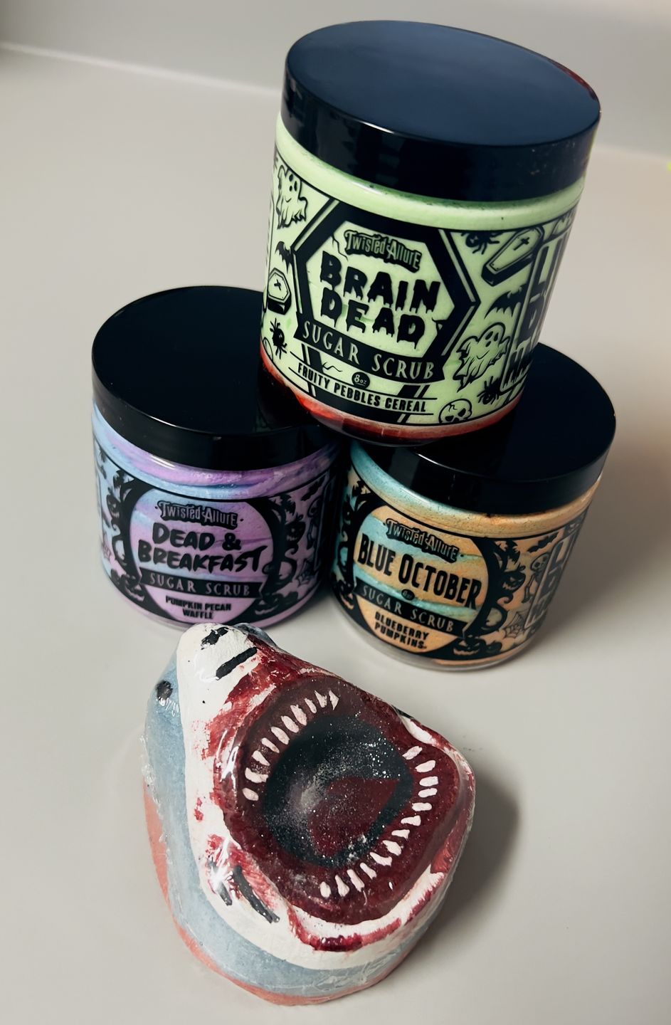 Customer photo review of Brain Dead  Sugar Scrub