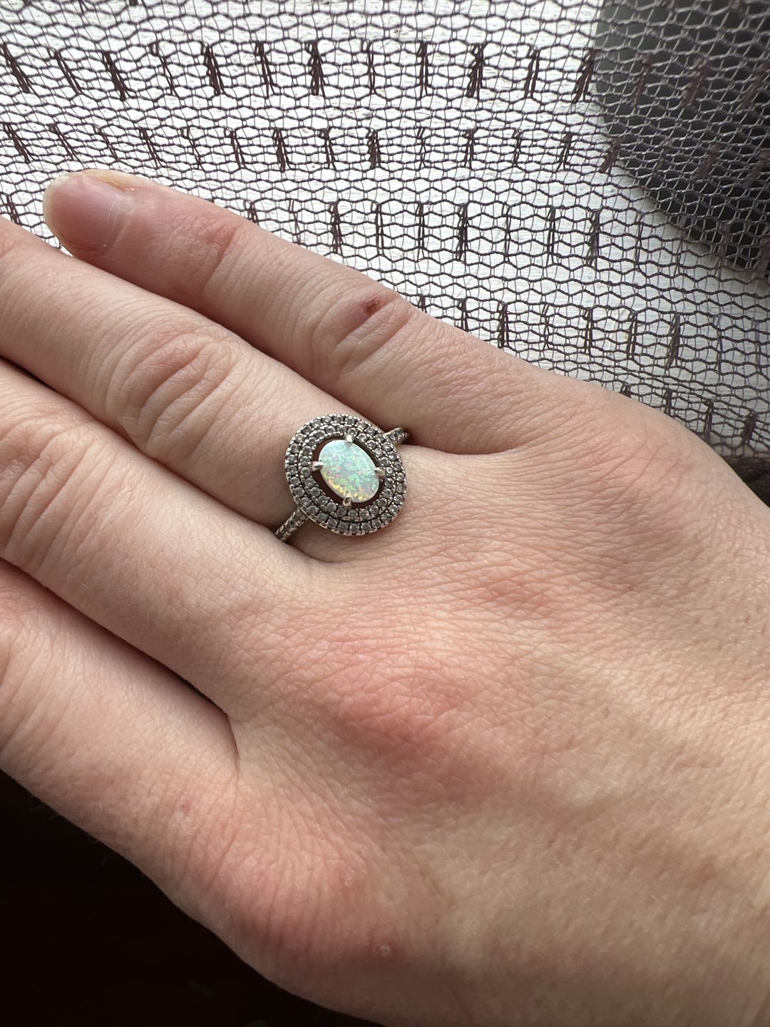 Customer photo review of Stardust Opal (Bath Bomb)