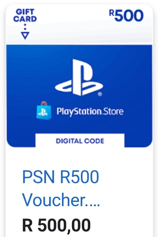 Customer photo review of PSN R500 Voucher. Digital code will be emailed