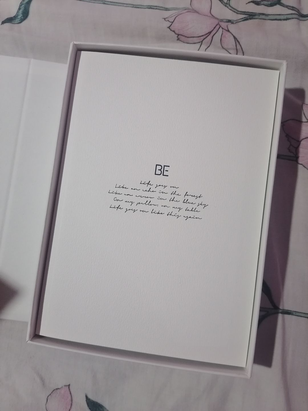 Customer photo review of BTS - SPECIAL ALBUM BE (DELUXE EDITION)