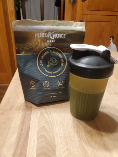 Customer photo review of Organic Powdered Superfood Greens