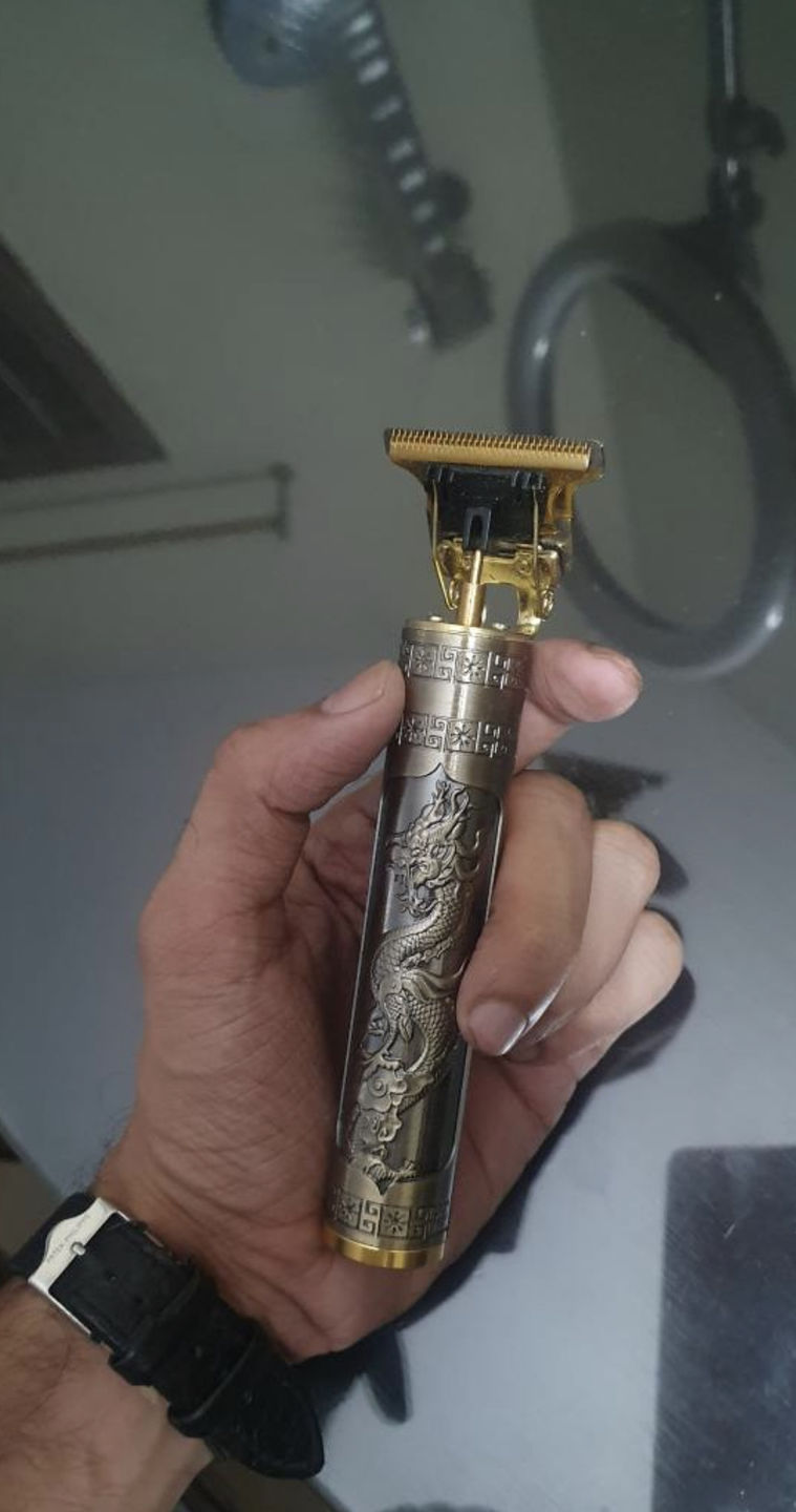 Customer photo review of Professional Cordless Hair Trimmer - (FREE Delivery)