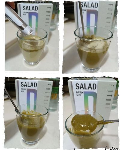 Customer photo review of Detox Salad Drink Mix 7 Sachets #Allklear