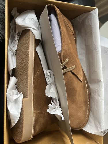 Customer photo review of Catesby Desert Boots - Tan
