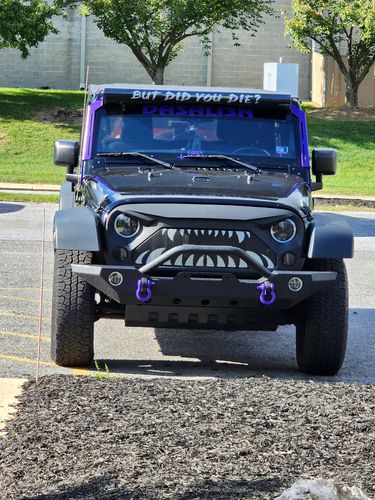 Customer photo review of Aerolidz Dual Row Clear Light Bar Cover - 52” LED Silencer