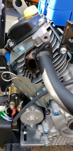 Customer photo review of HF Predator 670cc V-Twin Performance Header for Yamaha G2-G22 Conversion