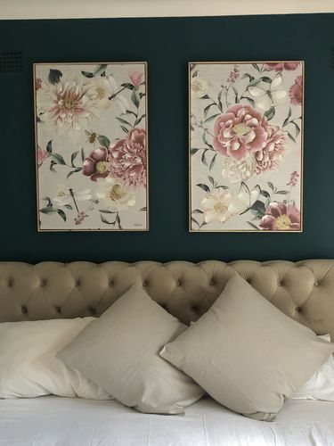 Customer photo review of Shadow Framed Painting 50x120 White Prot BRIAR