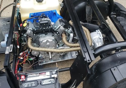 Customer photo review of Wiring Harness w/Keyswitch & Mount for HF Predator