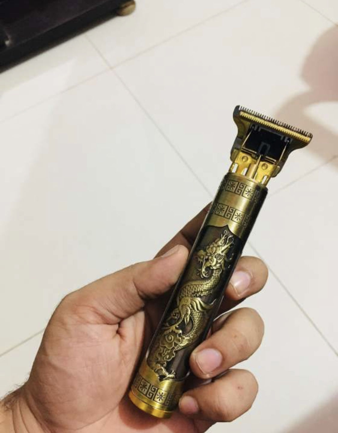 Customer photo review of Professional Cordless Hair Trimmer - (FREE Delivery)