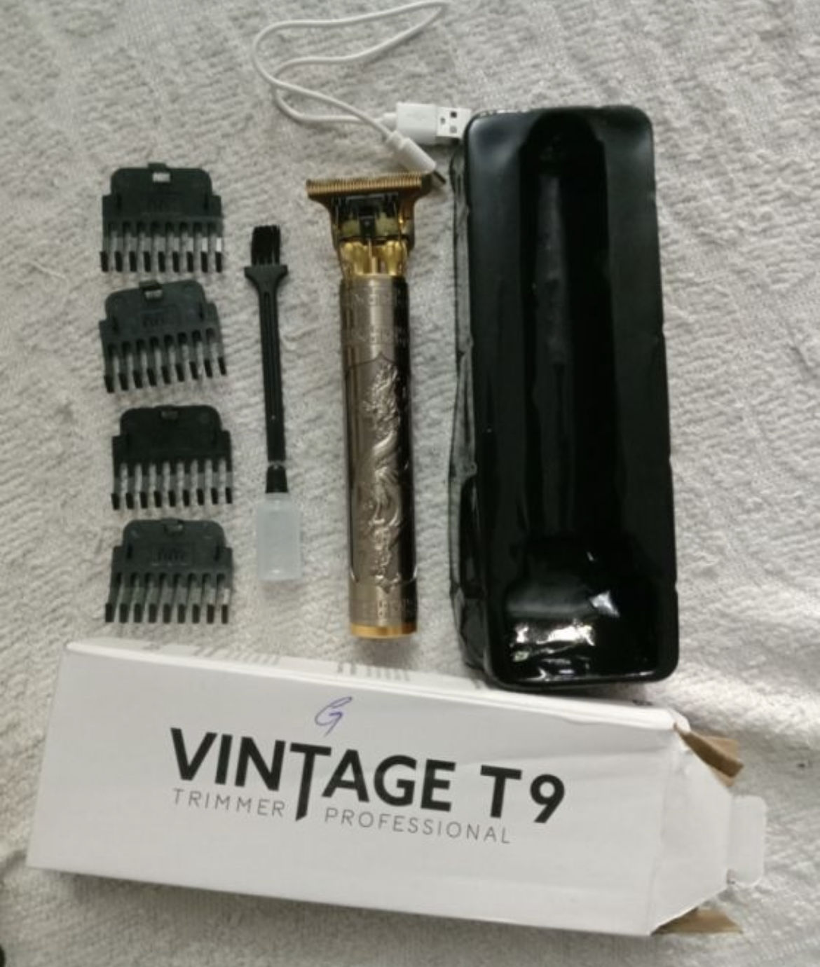 Customer photo review of Professional Cordless Hair Trimmer - (FREE Delivery)