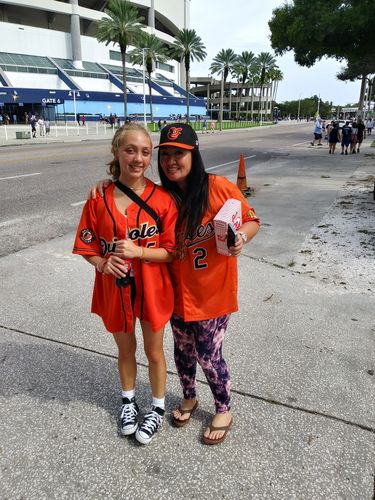 Customer photo review of Custom White Orange-Black Authentic Baseball Jersey