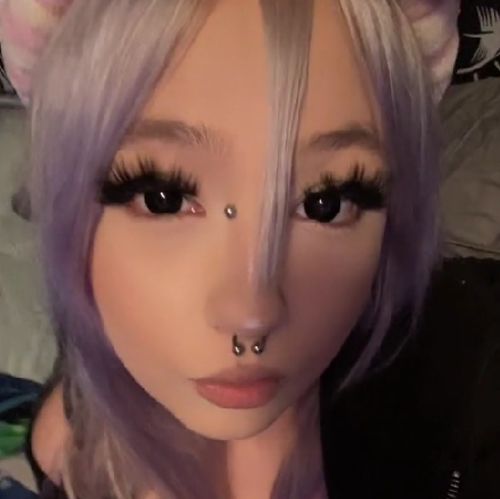 Customer photo review of Darknight Black Contact Lenses(12 months of use)