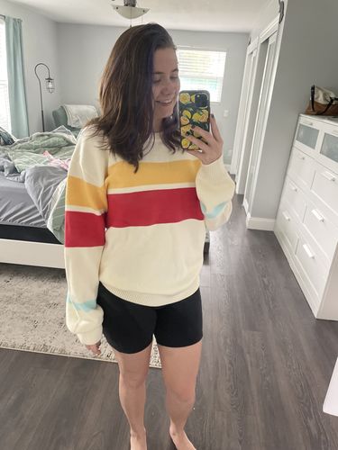 Customer photo review of Bubbline Sweater