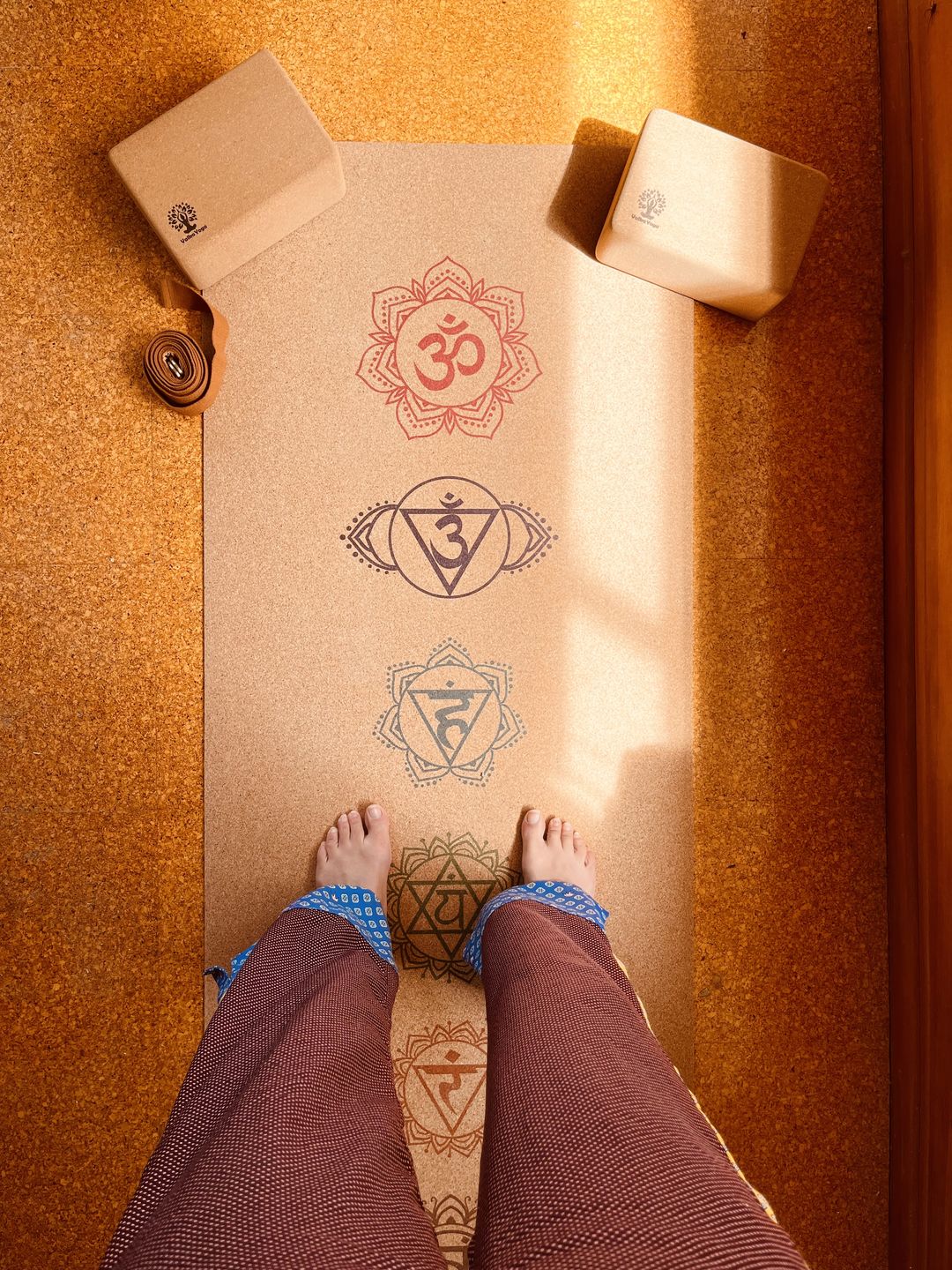 Customer photo review of Chakra Yoga Mat