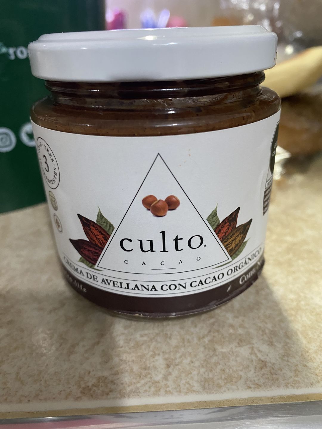 Customer photo review of Crema de avellana con cacao orgánico | 50% OFF por tiempo limitado (a partir de 2 piezas)