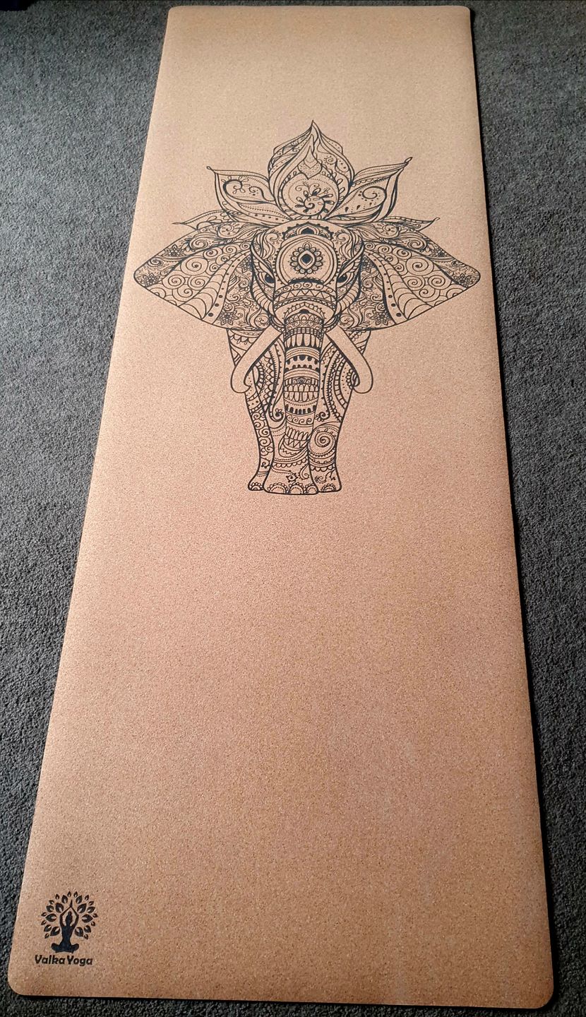 Customer photo review of Elephant Yoga Mat