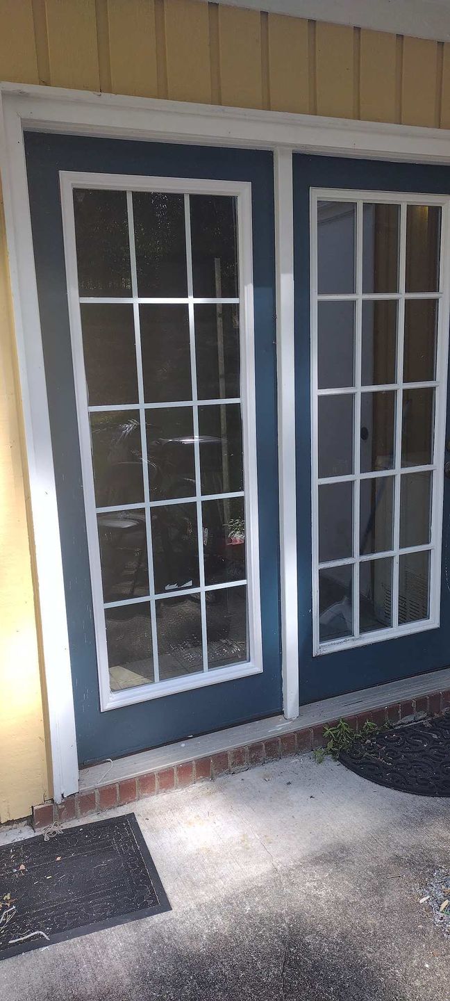 Customer photo review of Grills Between Glass 15 Lite Glass and Frame Kit (Full Lite)