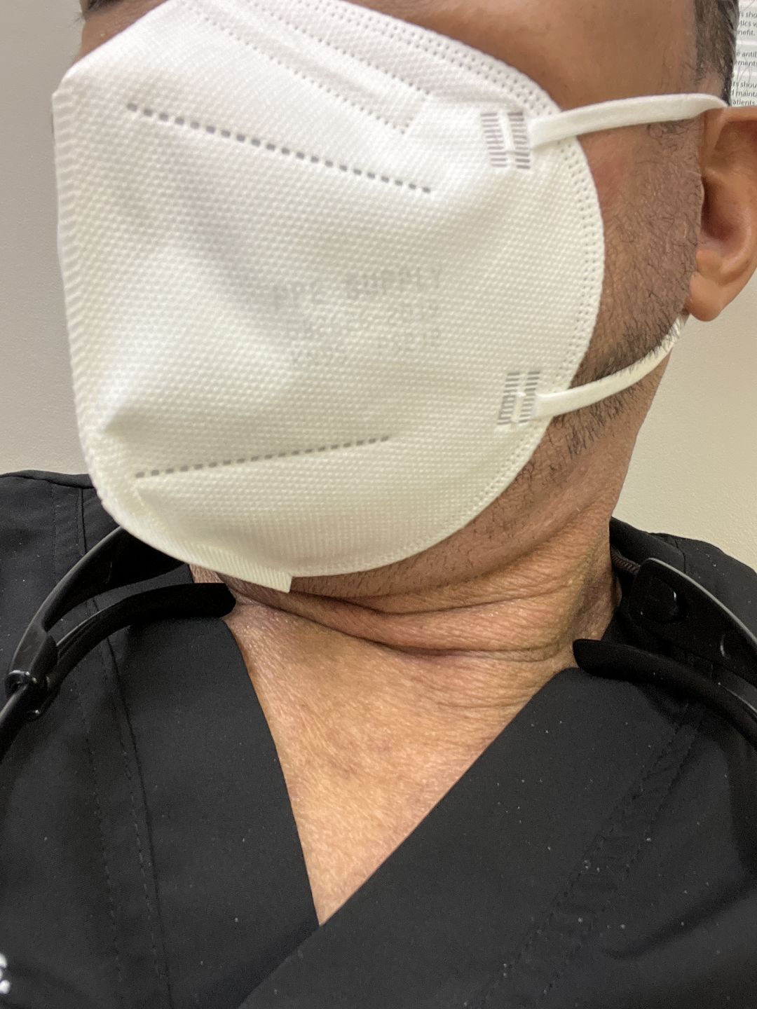 Customer photo review of KN95 Respirator Face Mask Individually Sealed (Cone Shape)